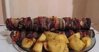 Рецепт Шашлыка по-кавказски с овощами