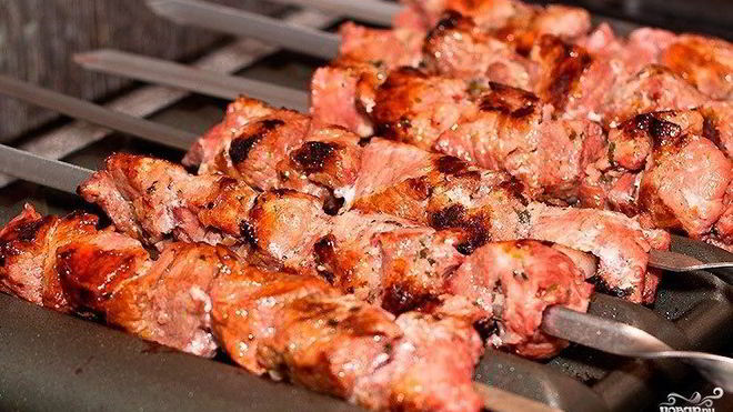 Рецепт шашлыка в гранатовом соусе