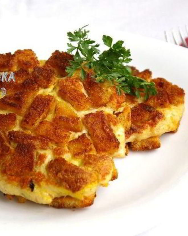 Рецепт белорусского шницеля по-полесски