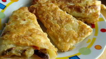 Рецепт Капустного шницеля с грибами и овощами