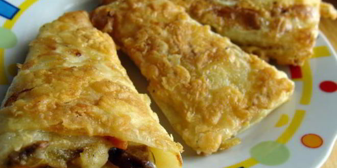 Рецепт Капустного шницеля с грибами и овощами