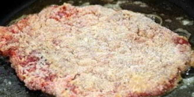 Рецепт шницеля из говядины