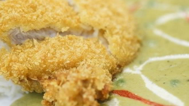 Рецепт шницеля из индейки с кокосом