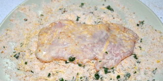 Рецепт шницеля из курицы по-милански