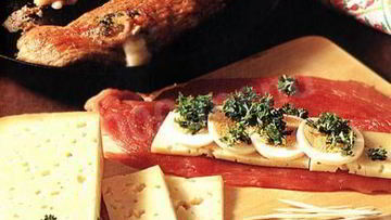 Рецепт Шницеля из свинины на сковороде по-датски