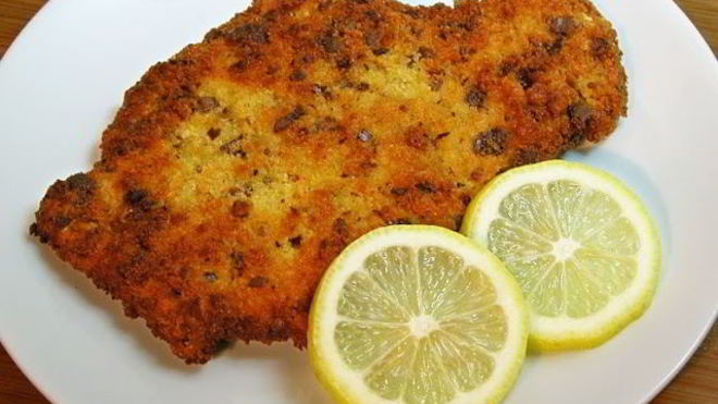 Рецепт шницеля из свинины