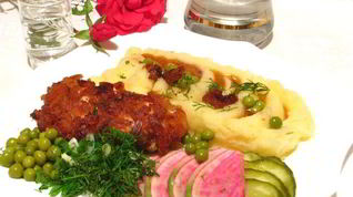 Рецепт Шницеля по-министерски с маслом