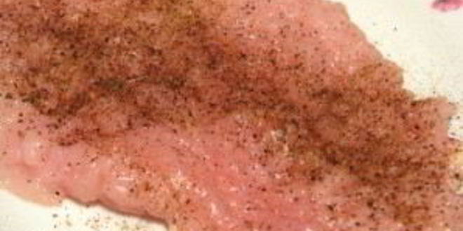 Рецепт шницеля по-министерски с маслом