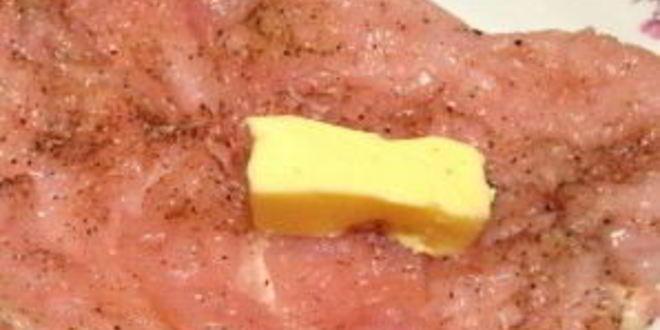Рецепт шницеля по-министерски с маслом