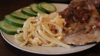 Рецепт Шницеля под луком