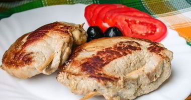 Рецепт Шницеля с грибами