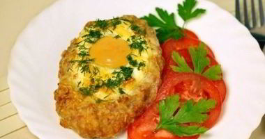 Рецепт Шницеля с яйцом