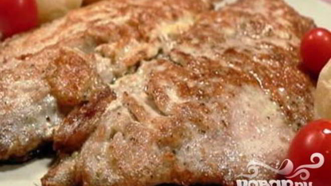 Рецепт шницеля со скумбрией