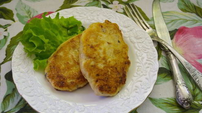 Рецепт шницеля в кляре