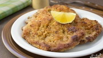 Рецепт Шницеля в сухарях