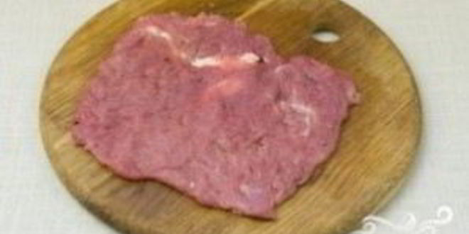 Рецепт шницеля в сухарях