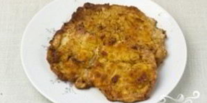 Рецепт шницеля в сухарях