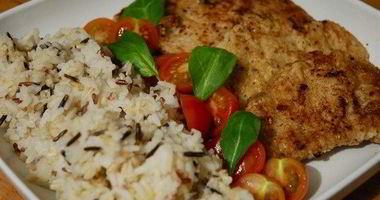 Рецепт Свиного шницеля в отрубях