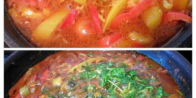 Рецепт свиных шницелей, запеченных в остром цыганском соусе