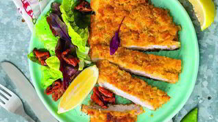 Рецепт Венского шницеля из свиного окорока