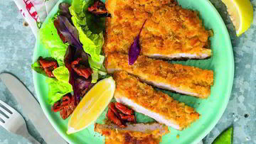 Рецепт Венского шницеля из свиного окорока