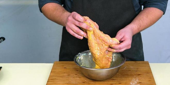 Рецепт венского шницеля из свиного окорока