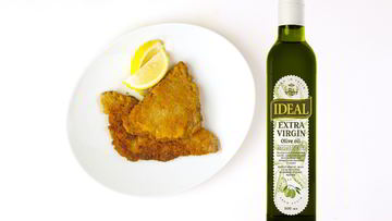 Рецепт Венского шницеля на растительном масле