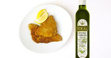 Рецепт Венского шницеля на растительном масле