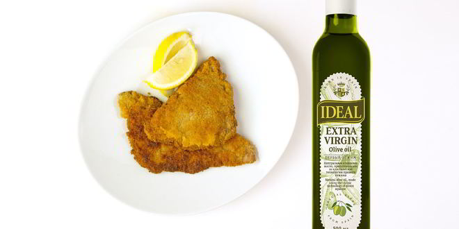 Рецепт Венского шницеля на растительном масле