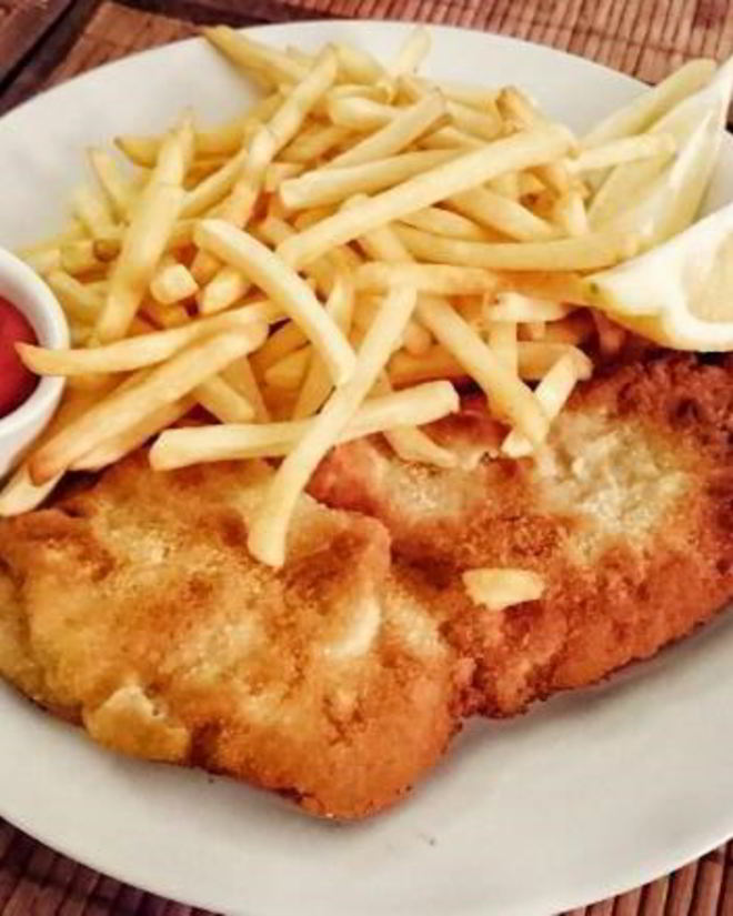 Рецепт венского шницеля на растительном масле