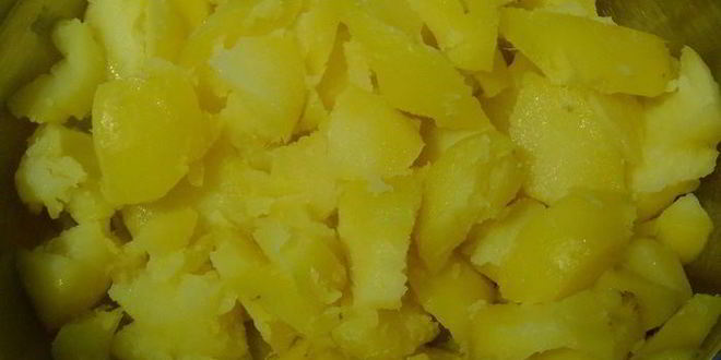 Рецепт венского шницеля с картофельным салатом