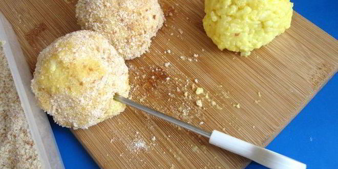 Рецепт сицилийских аранчинь — рисовых шариков