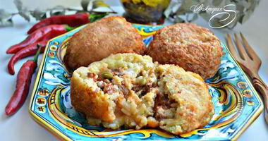 Рецепт Сицилийских рисовых шариков Аранчини