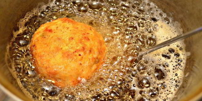 Рецепт сицилийских рисовых шариков аранчини