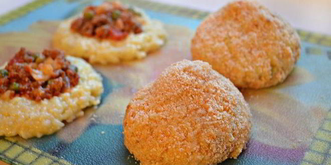 Рецепт сицилийских рисовых шариков аранчини