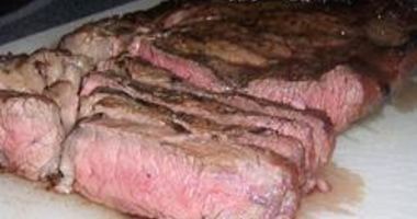 Рецепт Говяжьего стейка на гриле с чесноком, имбирем и апельсинами