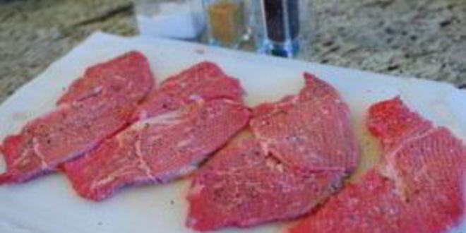 Рецепт говяжьего стейка с молочной подливой