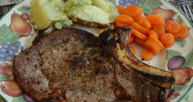 Рецепт Говяжьих стейков на гриле