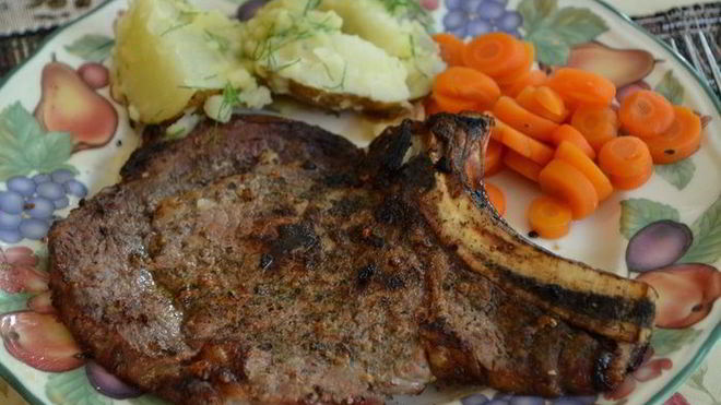 Рецепт говяжьих стейков на гриле