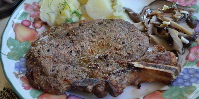 Рецепт говяжьих стейков на гриле