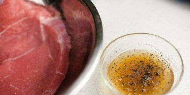 Рецепт маринада для стейка из свинины