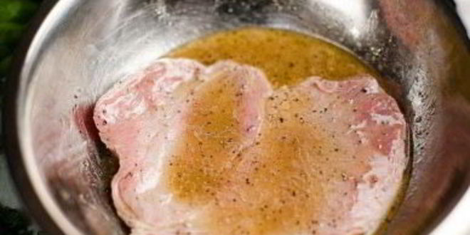 Рецепт маринада для стейка из свинины