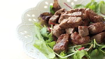 Рецепт Мини-стейков из говядины с мирином по-японски