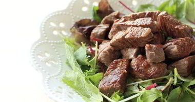 Рецепт Мини-стейков из говядины с мирином по-японски