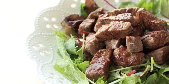 Рецепт Мини-стейков из говядины с мирином по-японски