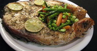 Рецепт Рыбного стейка в компании