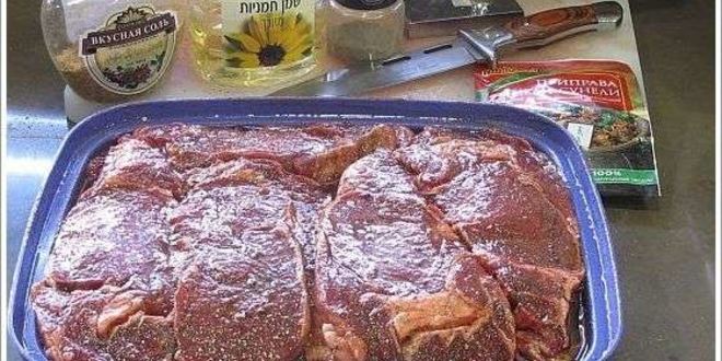 Рецепт стейка антрекот