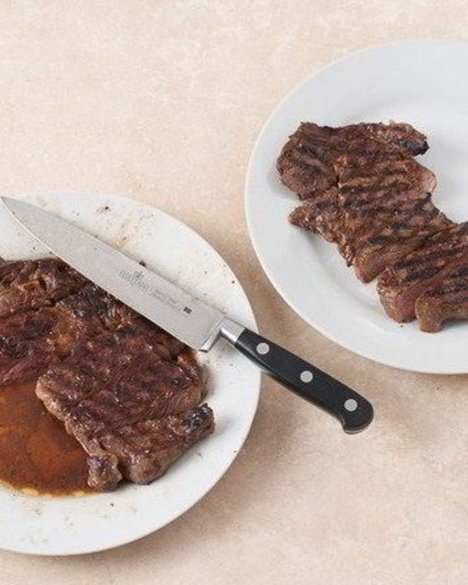 Рецепт стейка из австралийской мраморной говядины с чили сальсой