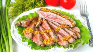 Рецепт Стейка из говядины на гриле