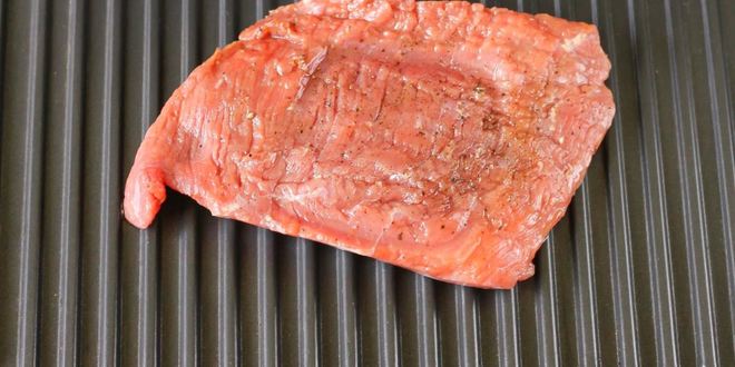 Рецепт стейка из говядины на гриле